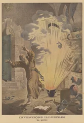 The invention of gunpowder